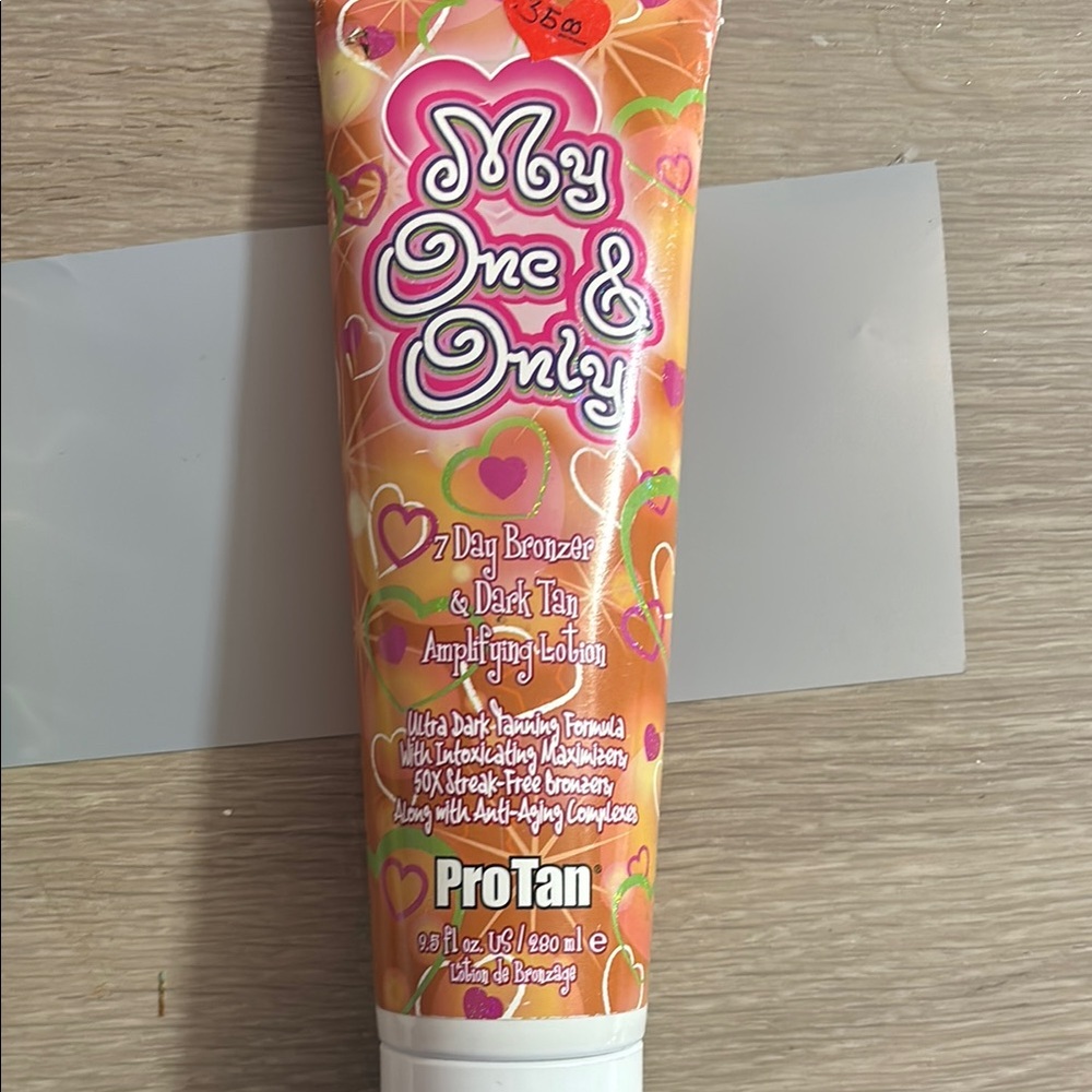 My One & Only 7 Day Bronzer & Dark Tan Amplifying Lotion - Orange